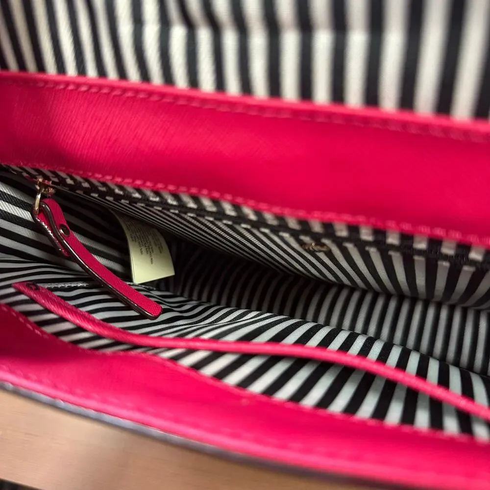 Kate Spade Women's Cameron Street Sophie Leather Shoulder Bag Hot Pink